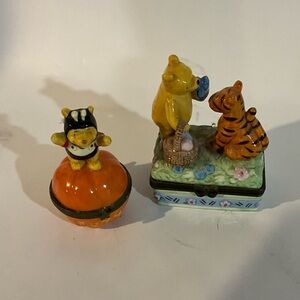 Disney Winnie the pooh trinket box bundle